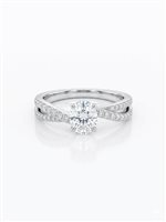 Anillo Salvini Mujer Sospiro in Oro blanco Diamante 81115277